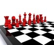 Chess 3d - Red