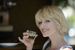 Photo: Woman having a coffee break Woman having a coffee break