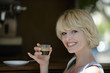 Photo: Woman having a coffee break Woman having a coffee break