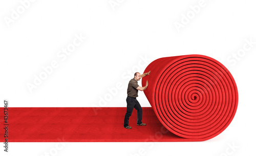 Photo: rolling red carpet rolling red carpet