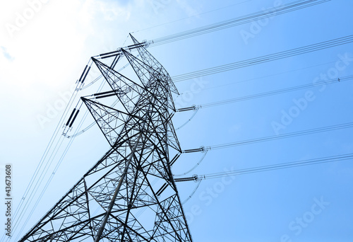 Photo: electricity tower electricity tower