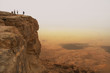 Cliff over the Ramon crater. Cliff over the Ramon crater.