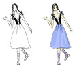 Folklore girl