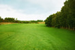Heading down the fairway
