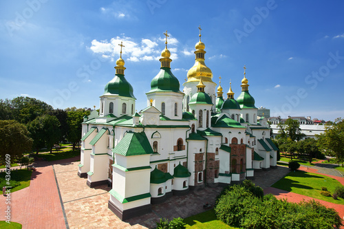 Photo: St. Sophia Cathedral. Kiev. Ukraine. St. Sophia Cathedral. Kiev. Ukraine.