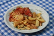 Photo: kelaidi served food at Greek restaurant kelaidi served food at Greek restaurant
