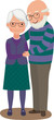 Elderly couple