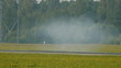 HD - Plane lands on the runway