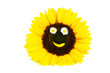 Sonnenblume mit Smiley