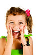 surprised girl