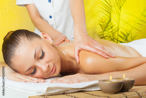 Photo: Back massage Back massage