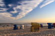 Beach before sunset