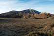 Foto: View volcanic desert, mountains in the Canary Islands View volcanic desert, mountains in the Canary Islands
