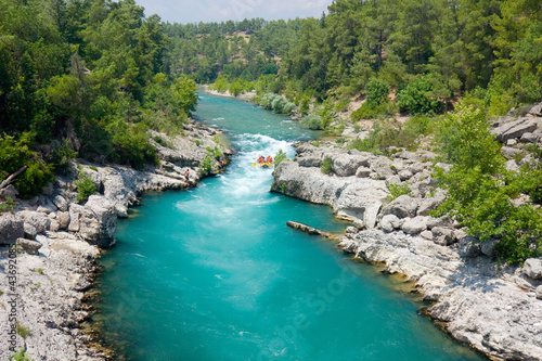 Photo: Rafting in the Green Canyon, Alanya, Turkey Rafting in the Green Canyon, Alanya, Turkey