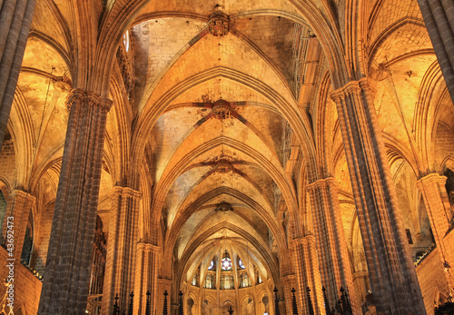 Photo: Cathedral of Santa Eulalia, Barcelona, Spain Cathedral of Santa Eulalia, Barcelona, Spain