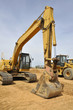 Photo: backhoe construction vehicle backhoe construction vehicle