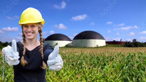 Photo: Ja zum Biogas ! Ja zum Biogas !