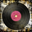 black vinyl record