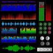 Equalizers and software buttons