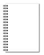 blank notebook