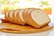 pane toscano tagliato a fette