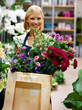 I love working with fresh flowers