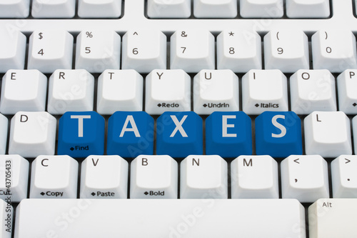 Photo: E-filing your tax returns E-filing your tax returns
