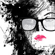 Vektor: Women in sunglasses Women in sunglasses