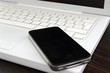 Smartphone and laptop