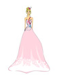 Beautiful princess - doodle