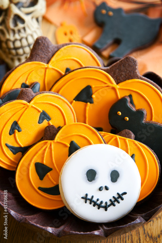 Photo: Halloween cookies Halloween cookies