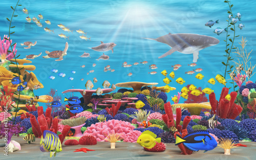 Illustration: Underwater Paradise Underwater Paradise