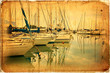 Sailing boats, harbor, sea