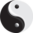 vector sign ying yang mesh