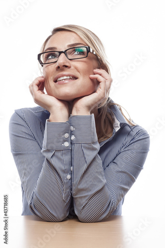 Photo: Tagtäumerische Frau Tagtäumerische Frau
