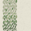 Green leaves background. Vector, EPS10
