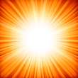 Abstract radiant star. EPS 8