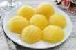 Photo: Ripe tangerines on dish Ripe tangerines on dish