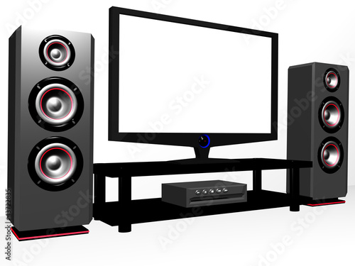 Illustration: home theater home theater