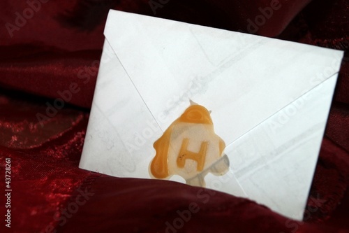 Photo: Brief mit Siegel Brief mit Siegel