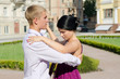Photo: Young couple ballroom dancing Young couple ballroom dancing