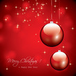 Red christmas background