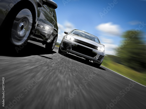Illustration: Car chase Car chase