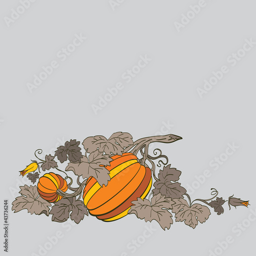 Вектор: Pumpkin Background seamless pattern Pumpkin Background seamless pattern