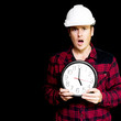 Construction project running over schedule