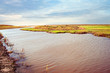 Photo: river and pasture landscape river and pasture landscape