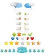 Vektor: Vector Chat Icons Vector Chat Icons