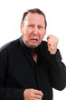Combative Elderly Man
