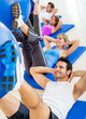 Photo: People at the gym People at the gym