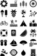 Vecteur : Summer icons Summer icons